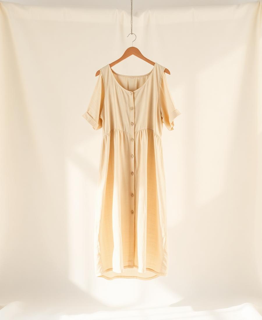 Linen Blouse – Stone